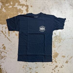 Navy Blue Short Sleeve Men's Throtl Tee